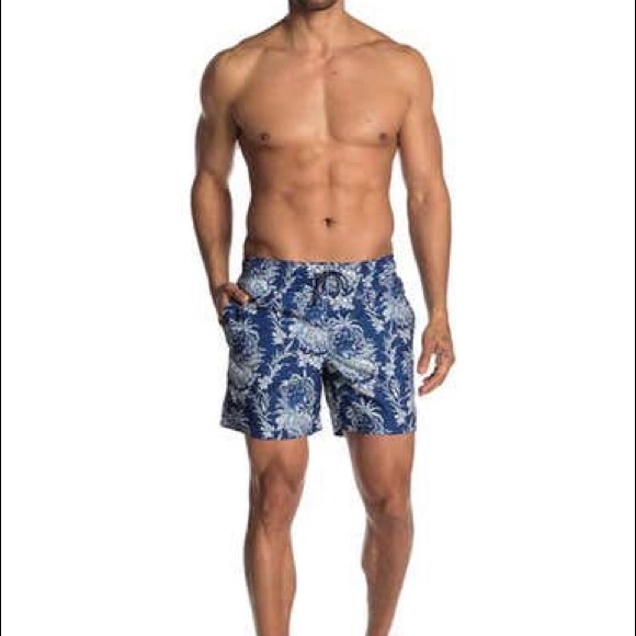 Slate & Stone Printed Swim Shorts - Picture 1 of 1